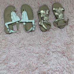 Sandals For Girls Size 10 & 11