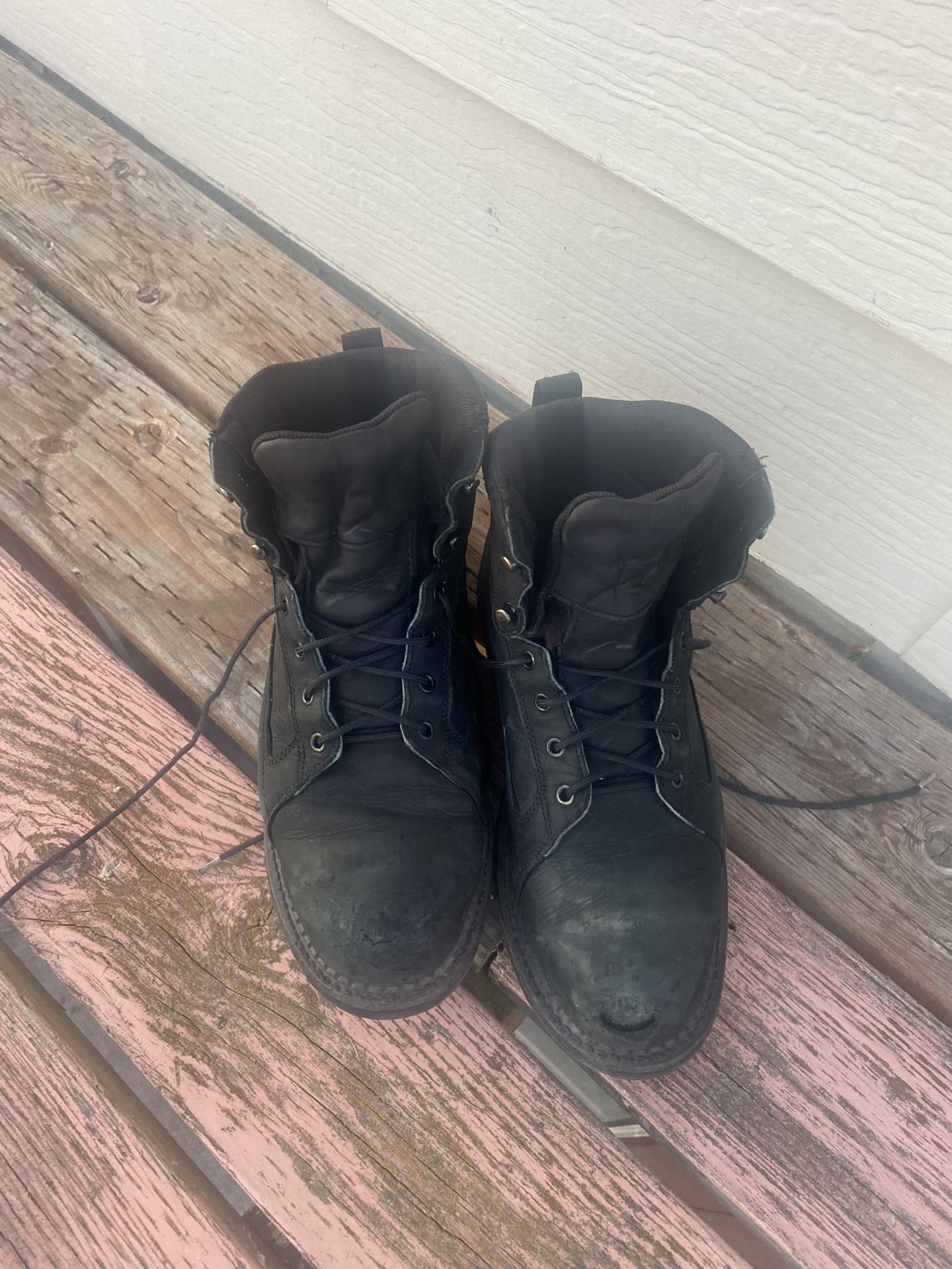 Red Wing Steel Toe Boots Size 11