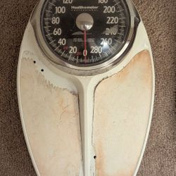 Vintage Health O Meter Professional Model 1550 Bigfoot 330 Lbs Capacity Tested Works Great