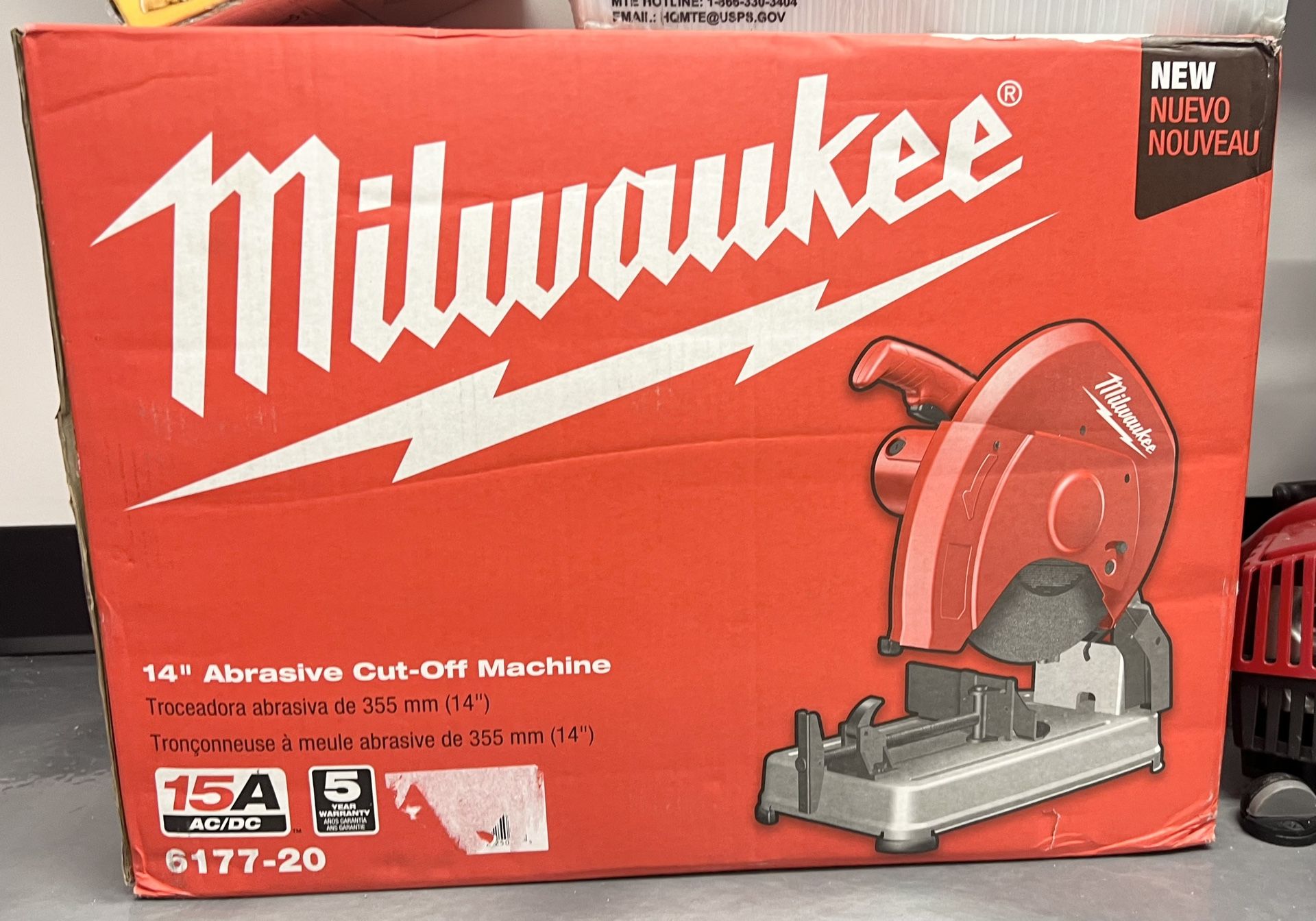 Milwaukee 14” Abrasive CutOff Saw 617720 Chop Saw for Sale in River
