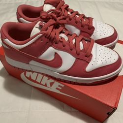 Women’s Nike Whit/Pink Low Dunks