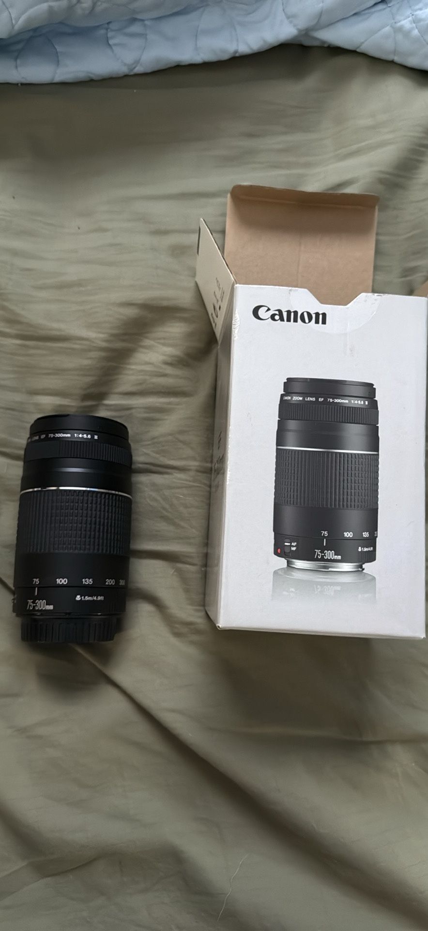Canon 75-300 mm lens