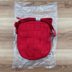 Supreme Woven Side Bag “Red”