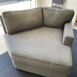 Grey Cuddler Love Seat Couch Sofa