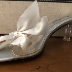 Glass Slipper Bridal Slip On 