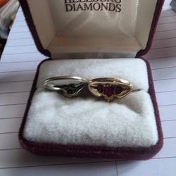 Diamond and Ruby ring