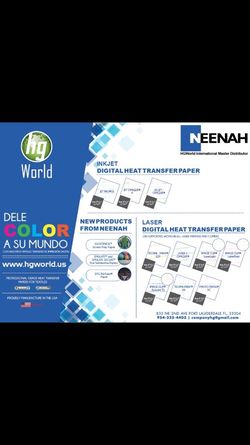 Heat transfer paper printable inkjet or laser printer