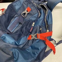 Blue Hiking Backpack 