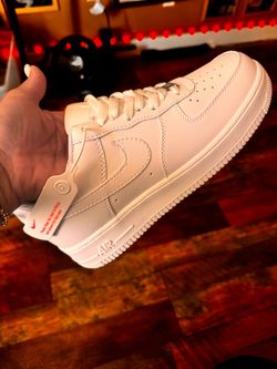Mens all white forces
