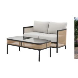 BRAND NEW Loveseat And coffee table Set