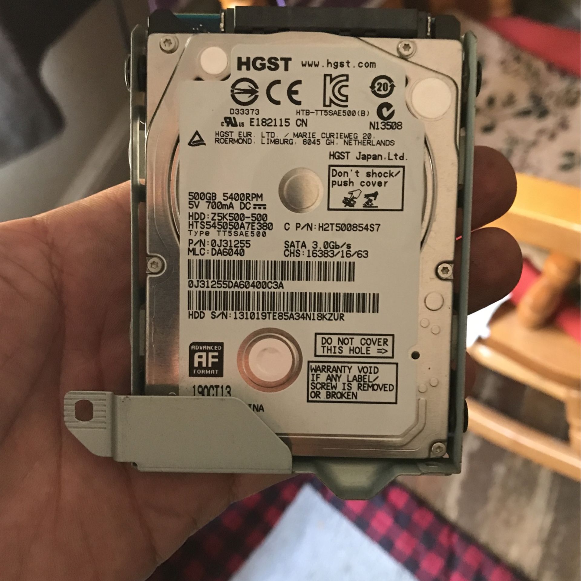 500 Gb Ps4 Hard drive