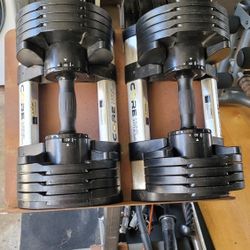 600lbs Of Olympic Weights + Core Fitness Dumbbells With Tree Stand