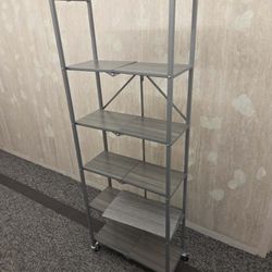 5-Tier Metal Collapsible Garage Storage Shelving Unit