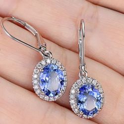 Ear Rings  Style: Princess Royal Blue