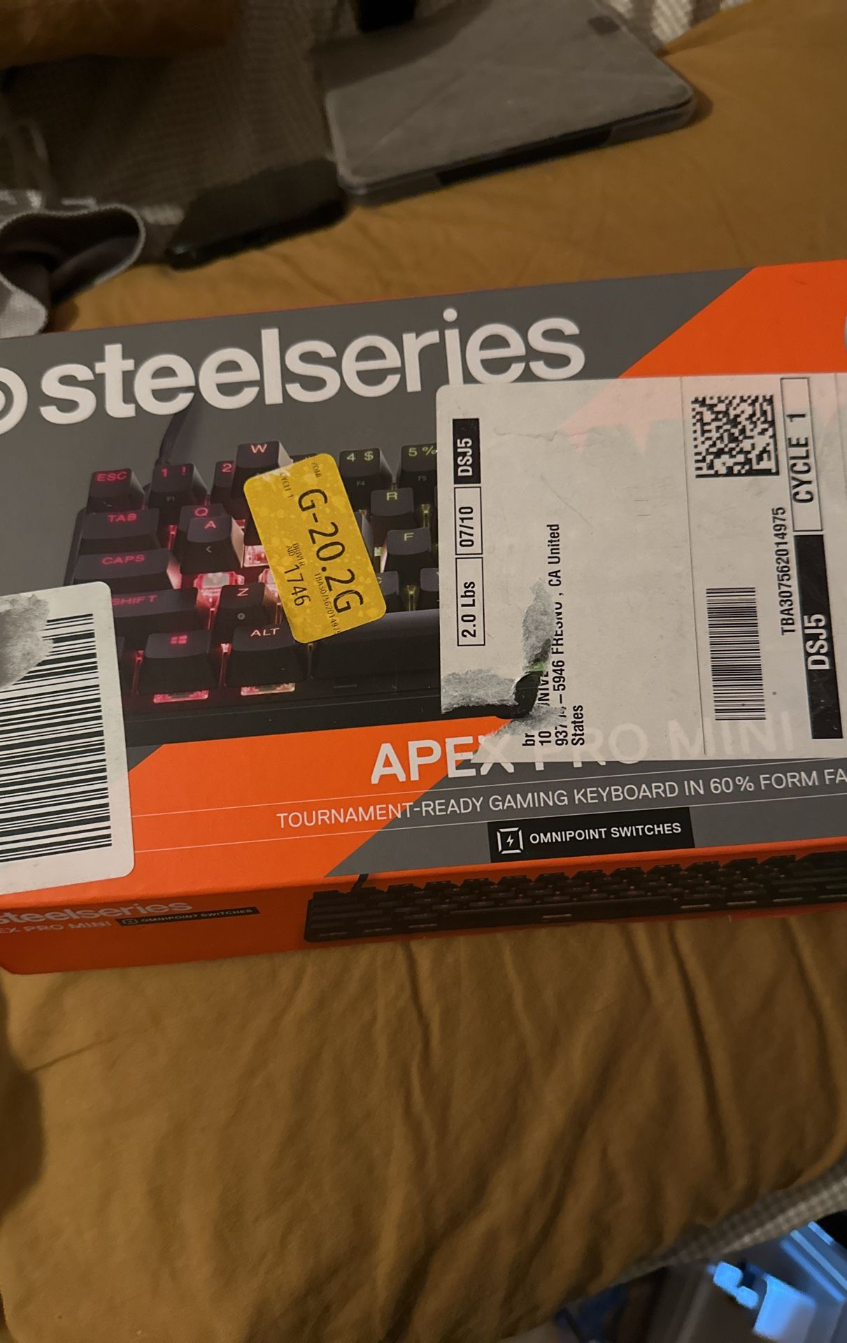 Steel Series Apex Pro Mini Keyboard