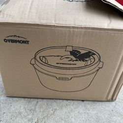 Brand New Cast Iron Dutch Oven By Overmont