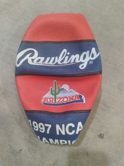 Unused Collectible UofA 1997 Championship Basket Ball (Fotmer Lute Olson Coach) For 100dlls (Alvernon Between Drexel And Val3ncia)