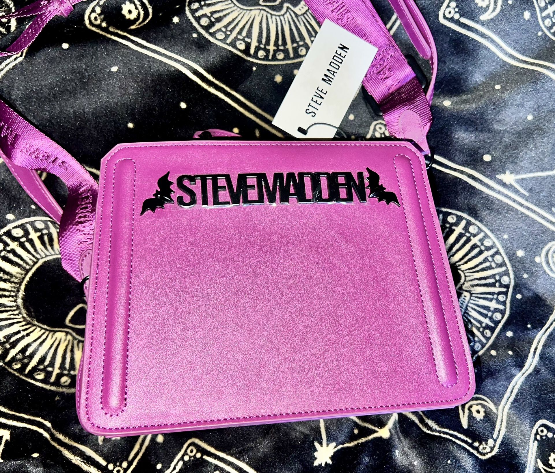 Steve Madden Bevelyn Bats Satchel Crossbody Bag