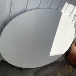 Oval Formica Table Top