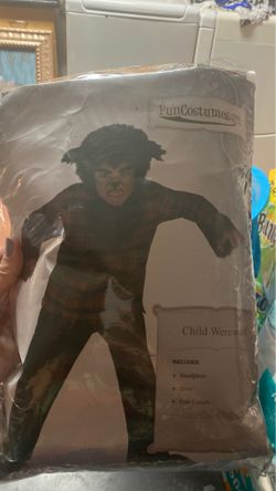 Child werewolf costume xlarge