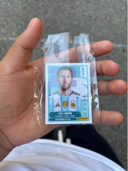 Messi panini sticker