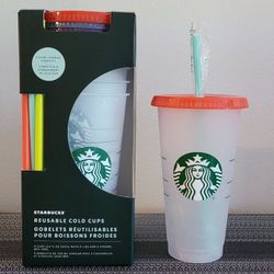 Starbucks Summer 2021 Color Changing Confetti Reusable Cold Cups Summer 24  oz, Set of 5 New in box for Sale in Honolulu, HI - OfferUp