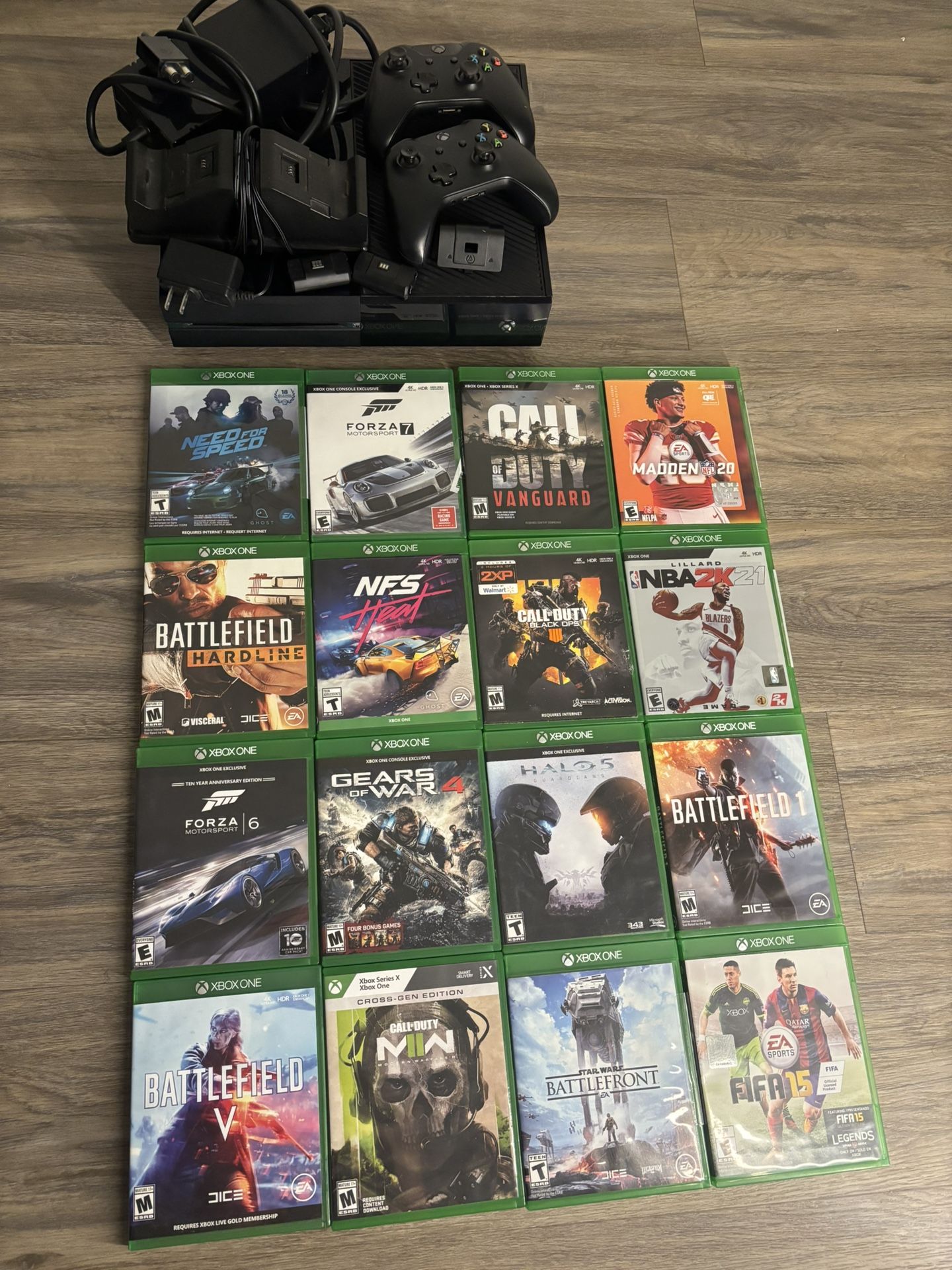 Xbox And Games With Charging Station For Free 