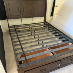Queen Bed With Box spring 