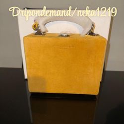 Brandon Blackwood Kendrick Trunk- Yellow Suede