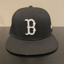 Black And White Boston Hat