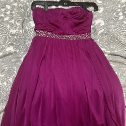 Purple JCPenney Prom Dress