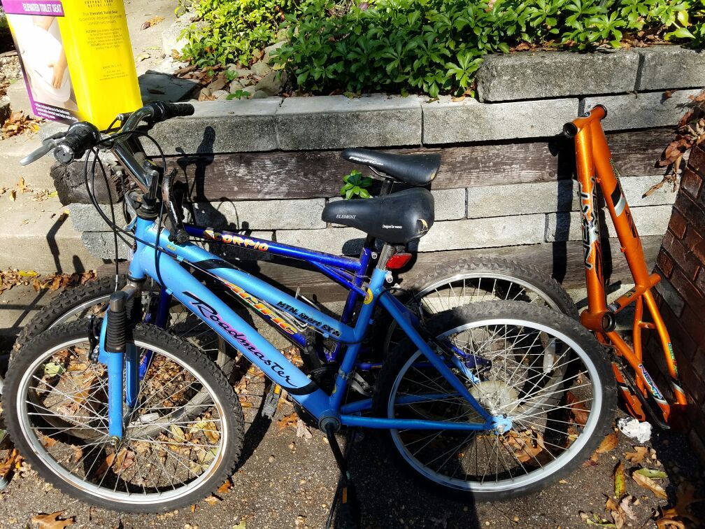 Bikes and bike frame