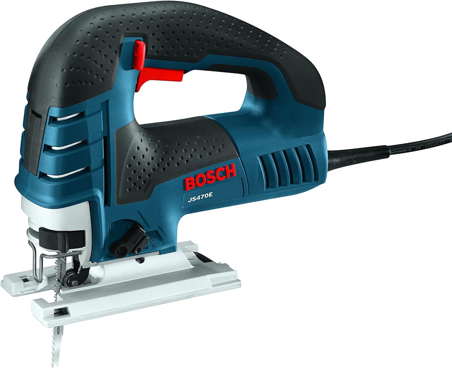 BOSCH JS470E 120V 7.0-Amp Corded Top-Handle Jig Saw, Blue