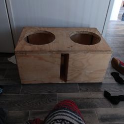 Custom Dual 15" Subwoofer Box 