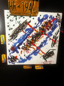 Original Mixed Media Abstract Canvas Painting