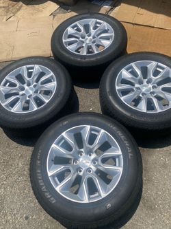 Chevy wheels tires