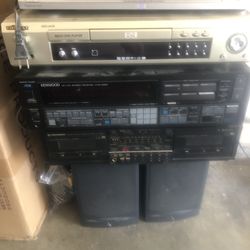 Old School Home Audio Equipment 