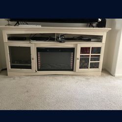Tv Stand With Fireplace Heater