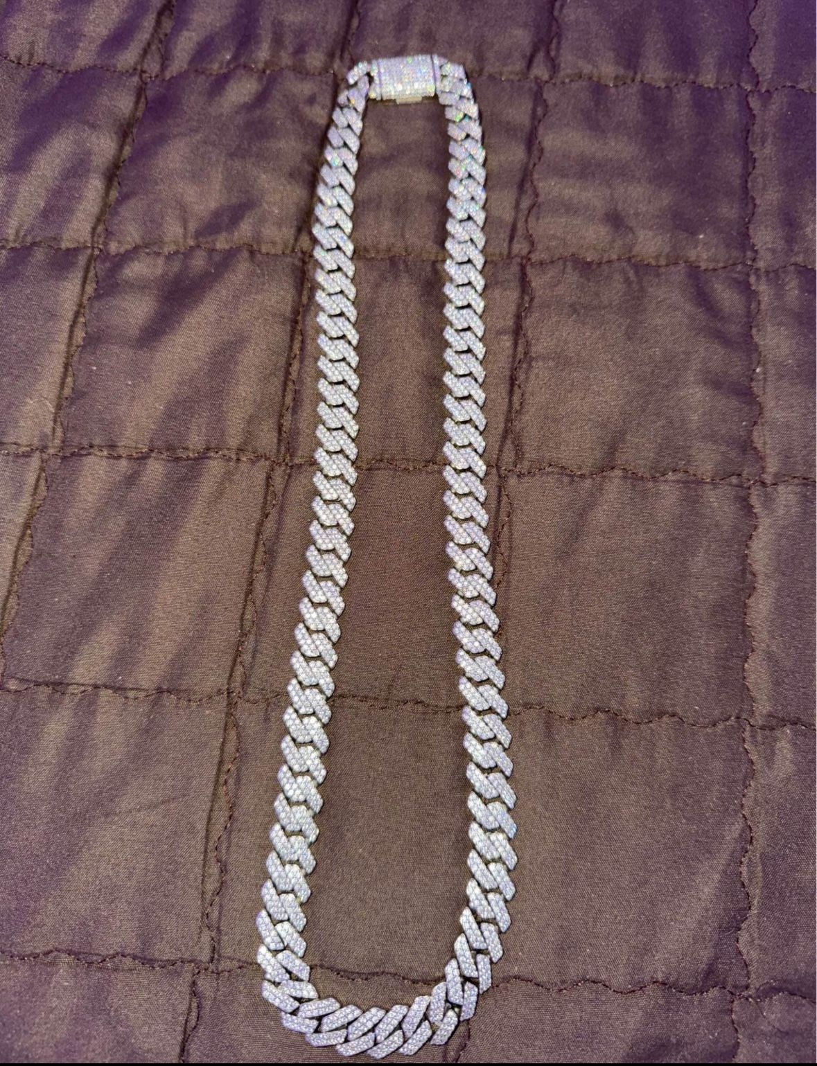 Cadena 925 Moissanite Vvs