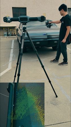 On site 3D Scanning Markerless