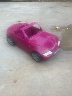 Barbie purple car