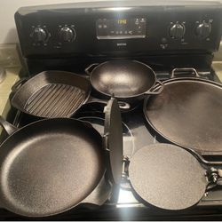 5 Piece Cast Iron Various