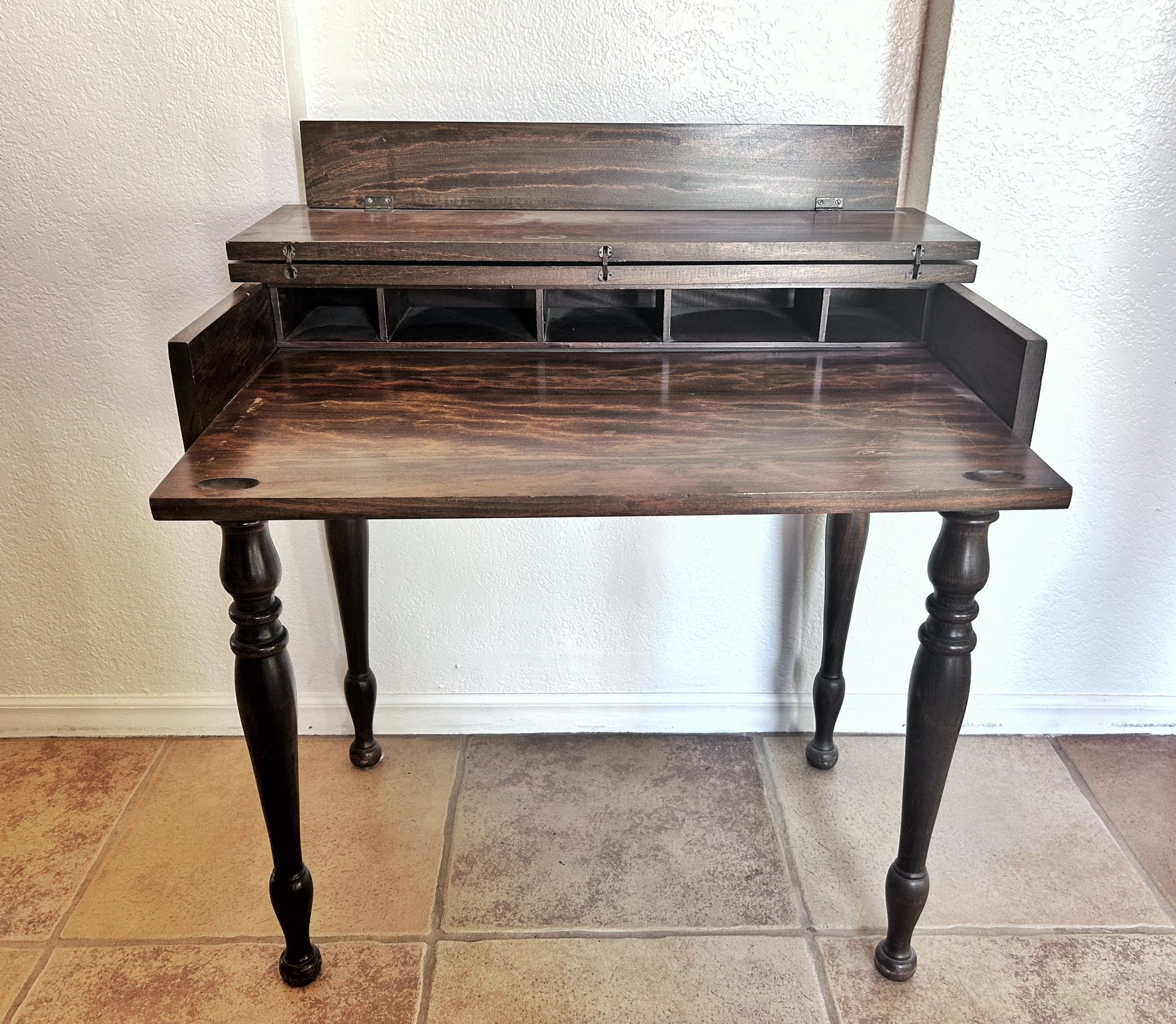 Antique Writing Desk * Secretary * Solid Wood