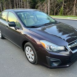 2012 Subaru Impreza Sedan 5 Speed