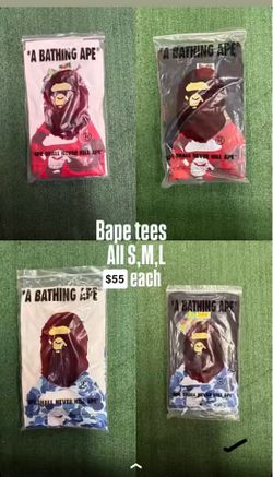 Bape tee shirts