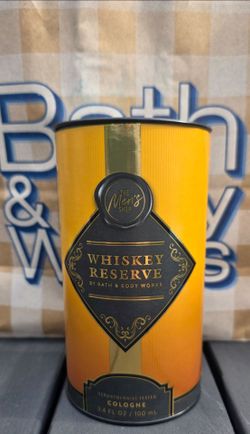Bath & Body Works ~ Whiskey Reserve Cologne, 3.4 oz