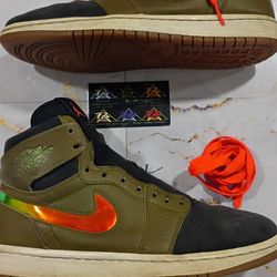 2015 OG Jordan 1 Nouveau Militia Green Size 8