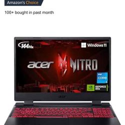 Acer Nitro 5, RTX 3050TI 16GBram 512GB SSD