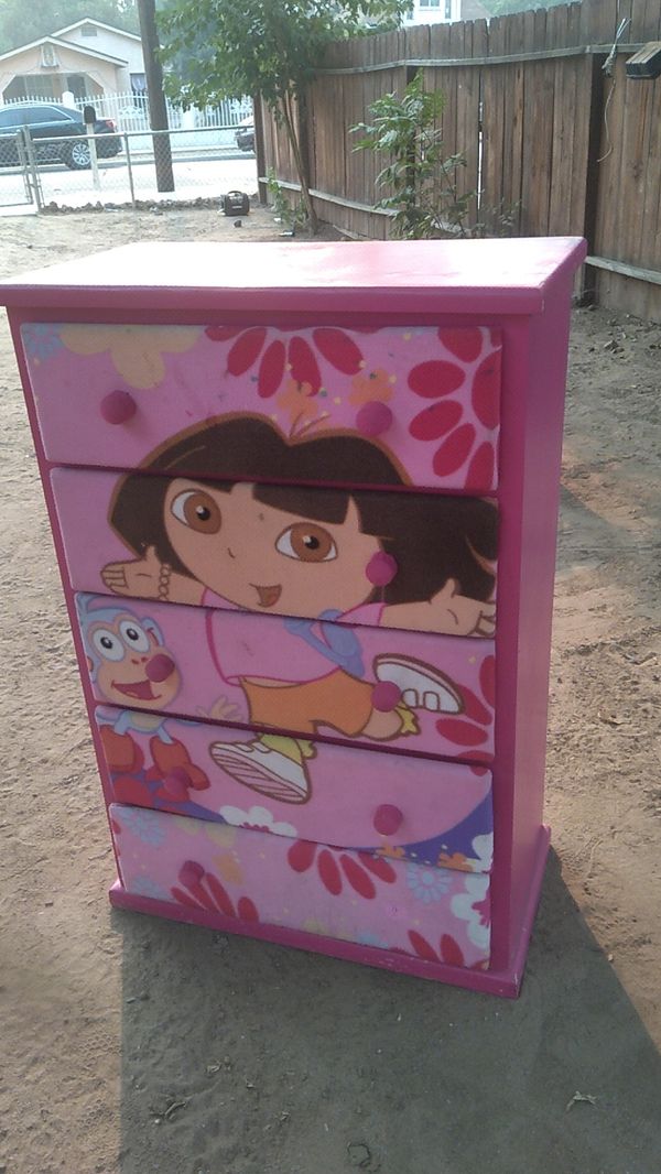 Dora the explorer wood dresser for Sale in Fresno, CA OfferUp