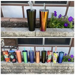 Starbucks tumblers